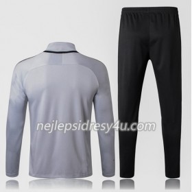 Paris Saint-Germain Tréninkový Mikina Soupravy 2017-18 Šedá